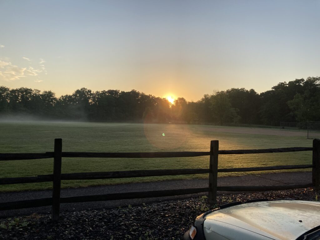 Hampton Chase Park sunrise